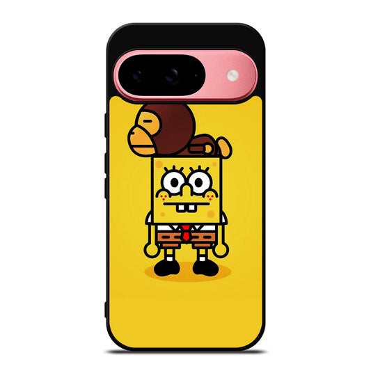SPONGEBOB X BAPE Google Pixel 9 Case Cover