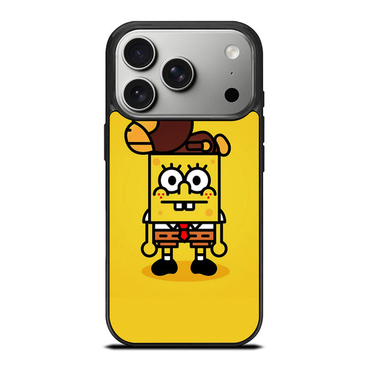 SPONGEBOB X BAPE iPhone 17 Pro Case Cover