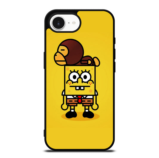 SPONGEBOB X BAPE iPhone 16e Case Cover