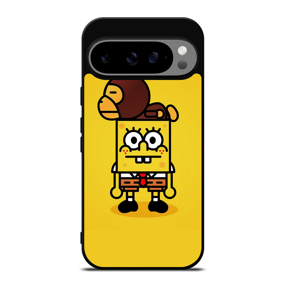 SPONGEBOB X BAPE Google Pixel 9 Pro XL Case Cover