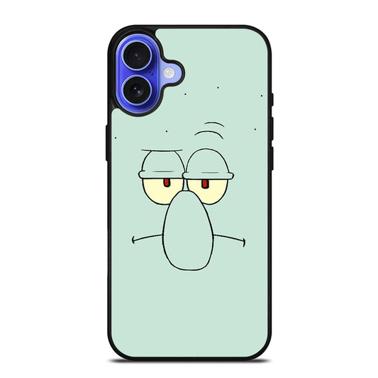 SQUIDWARD FACE iPhone 16 Case Cover