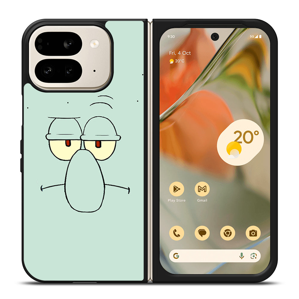 SQUIDWARD FACE Google Pixel 9 Pro Fold Case Cover