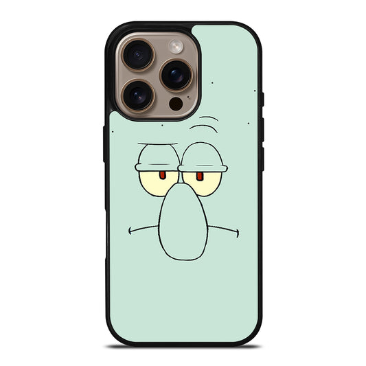 SQUIDWARD FACE iPhone 16 Pro Case Cover