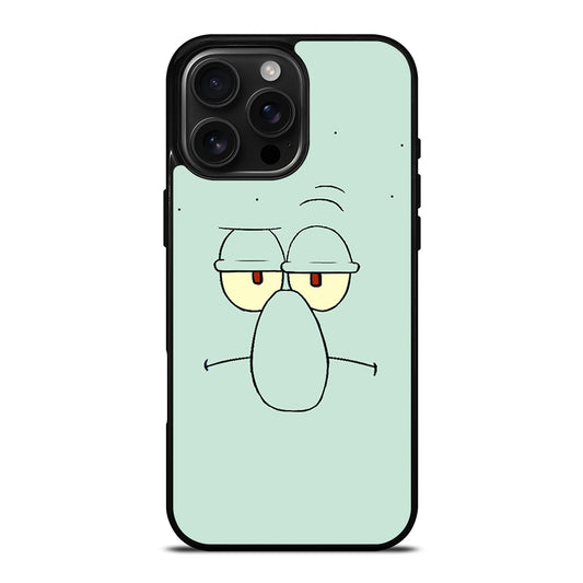 SQUIDWARD FACE iPhone 16 Pro Max Case Cover