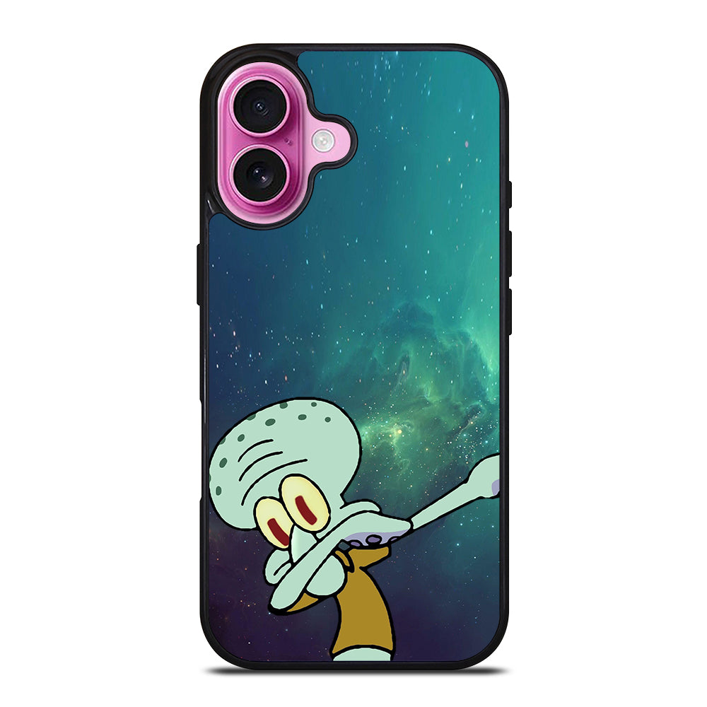 SQUIDWARD TENTACLE DAB iPhone 16 Plus Case Cover
