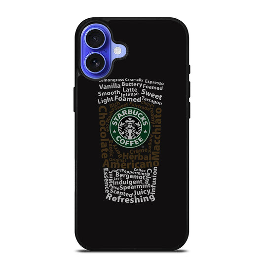 STARBUCKS COFFEE QUOTE iPhone 16 Case Cover