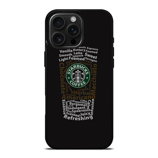 STARBUCKS COFFEE QUOTE iPhone 16 Pro Max Case Cover