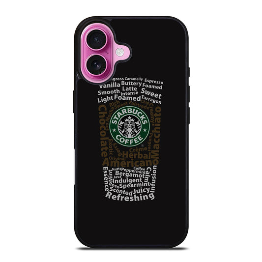 STARBUCKS COFFEE QUOTE iPhone 16 Plus Case Cover