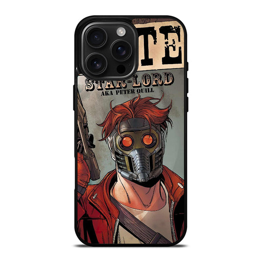 STAR LORD GUARDIAN OF THE GALAXY 3 iPhone 16 Pro Max Case Cover