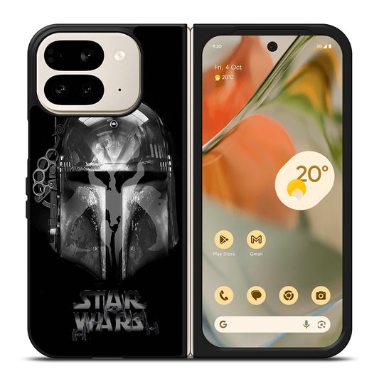 STAR WARS BOBA FETT MANDALORIAN HELMET Google Pixel 9 Pro Fold Case Cover
