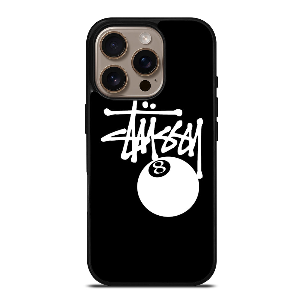 STUSSY BILLIARD BALL iPhone 16 Pro Case Cover