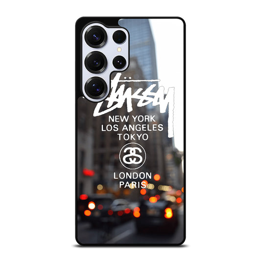 STUSSY CITY LOGO Samsung Galaxy S25 Ultra Case Cover