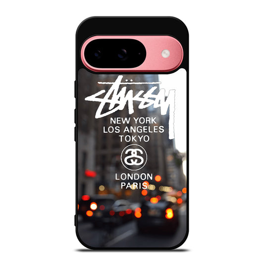 STUSSY CITY LOGO Google Pixel 9 Case Cover