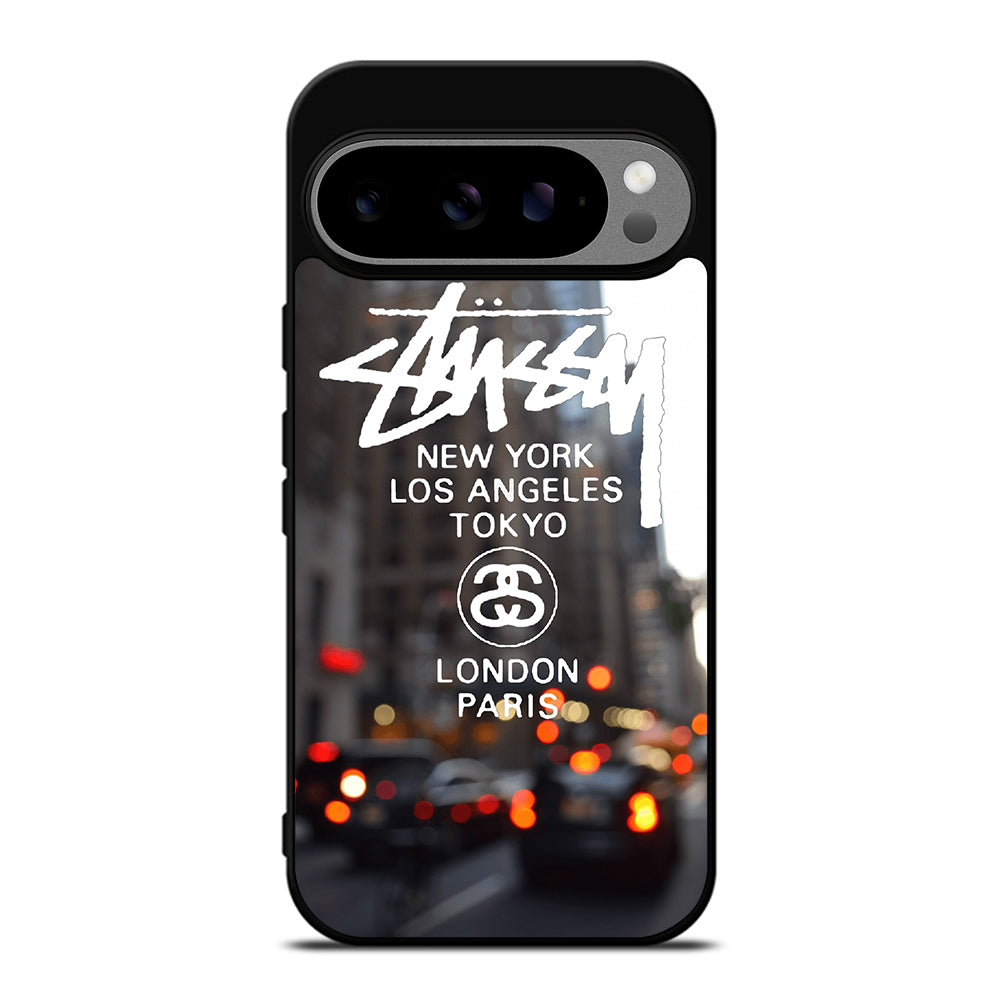 STUSSY CITY LOGO Google Pixel 9 Pro XL Case Cover