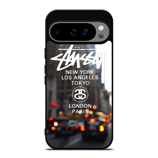 STUSSY CITY LOGO Google Pixel 9 Pro XL Case Cover