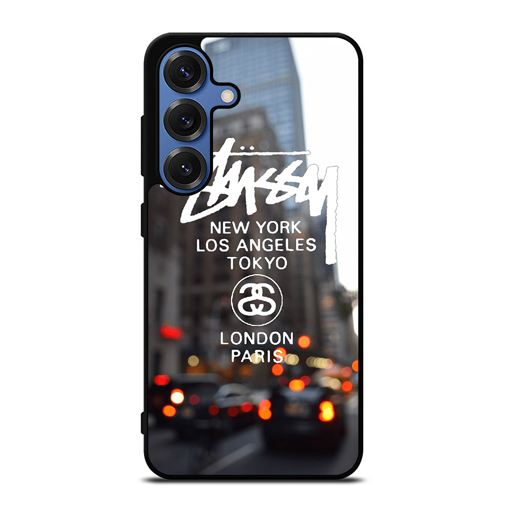 STUSSY CITY LOGO Samsung Galaxy S25 Case Cover