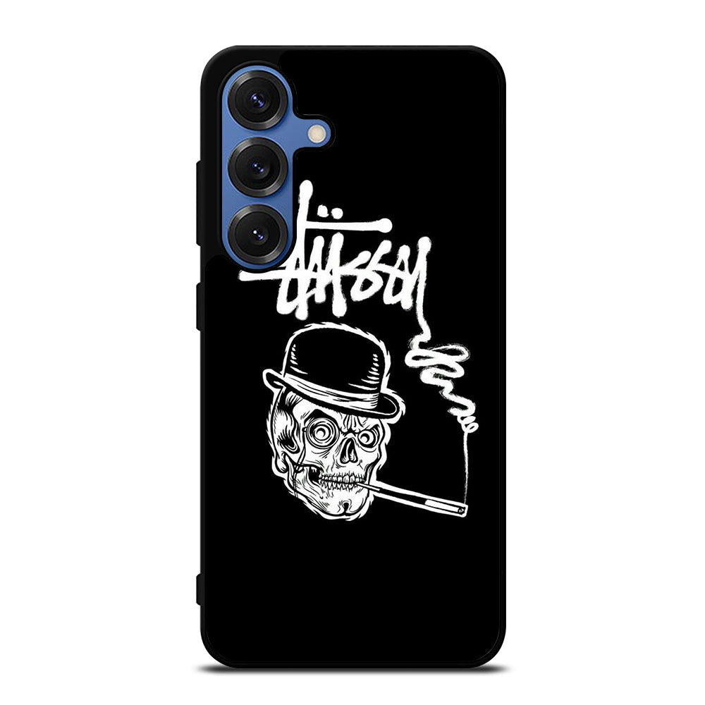 STUSSY SKULL LOGO Samsung Galaxy S25 Case Cover