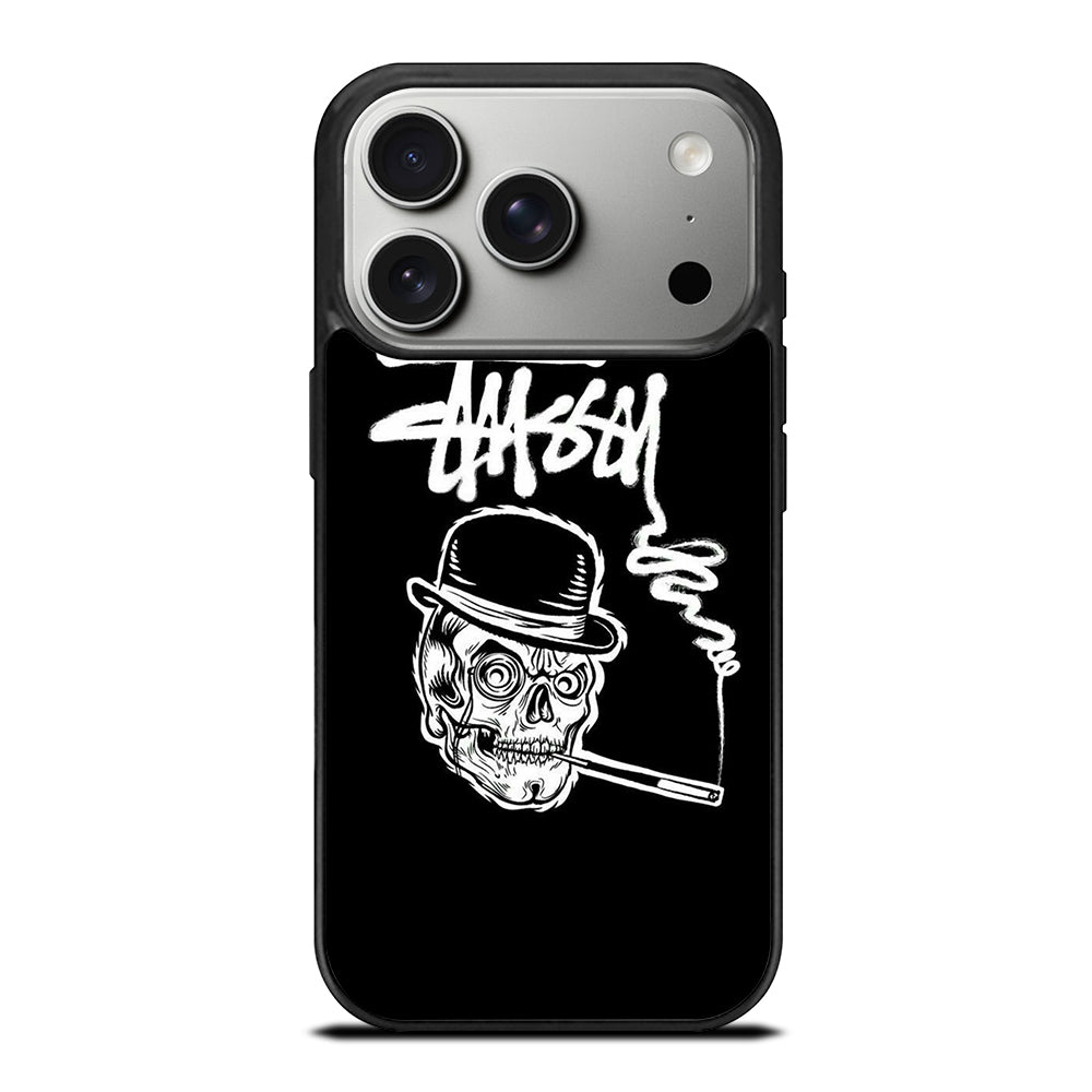 STUSSY SKULL LOGO iPhone 17 Pro Case Cover
