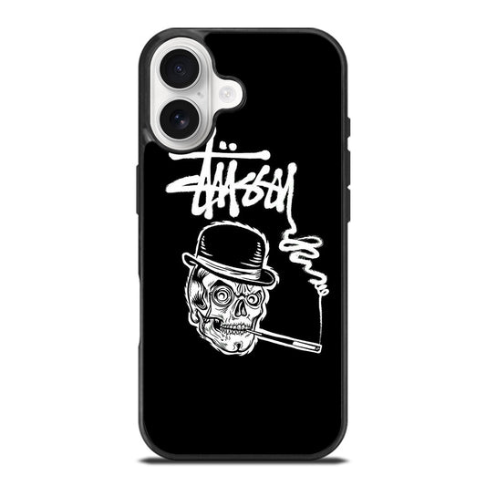 STUSSY SKULL LOGO iPhone 17 Case Cover