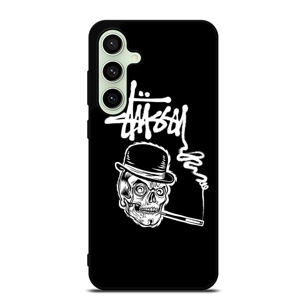 STUSSY SKULL LOGO Samsung Galaxy S24 FE Case Cover