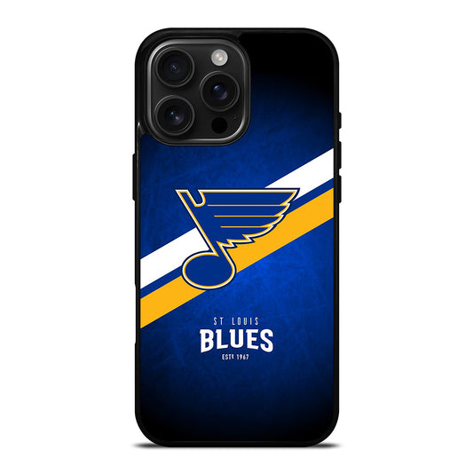 ST LOUIS BLUES ICON 3 iPhone 16 Pro Max Case Cover