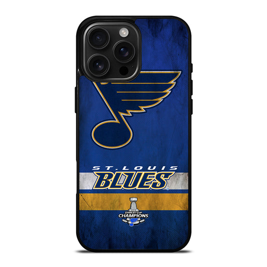 ST LOUIS BLUES NHL TEAM LOGO 1 iPhone 16 Pro Max Case Cover