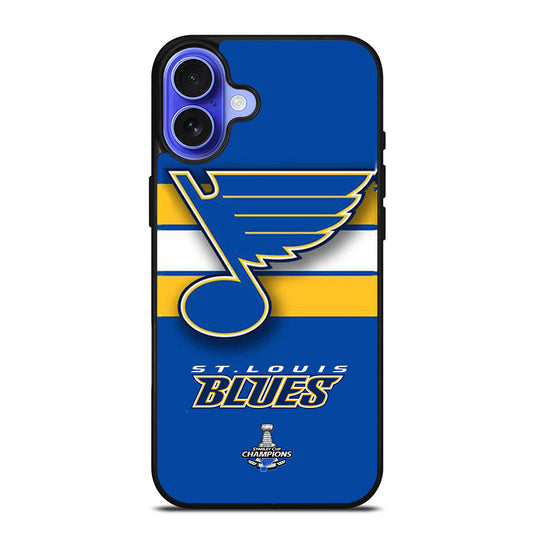 ST LOUIS BLUES NHL TEAM LOGO 2 iPhone 16 Case Cover