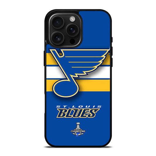 ST LOUIS BLUES NHL TEAM LOGO 2 iPhone 16 Pro Max Case Cover