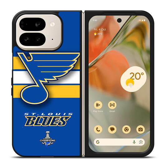 ST LOUIS BLUES NHL TEAM LOGO 2 Google Pixel 9 Pro Fold Case Cover