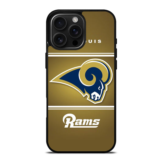 ST LOUIS RAMS NFL LOGO 1 iPhone 16 Pro Max Case Cover