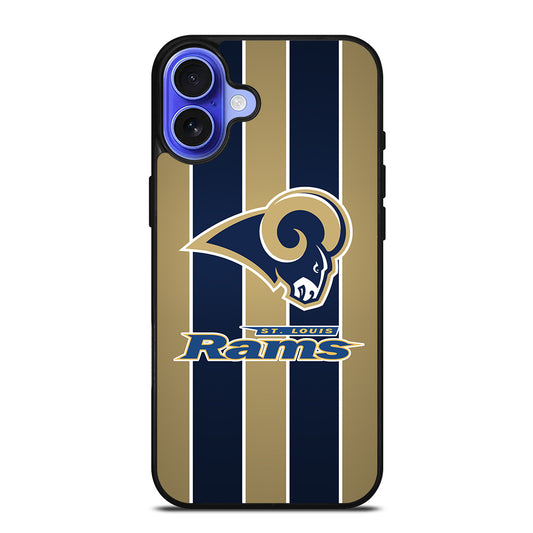 ST LOUIS RAMS NFL LOGO 2 iPhone 16 Case Cover