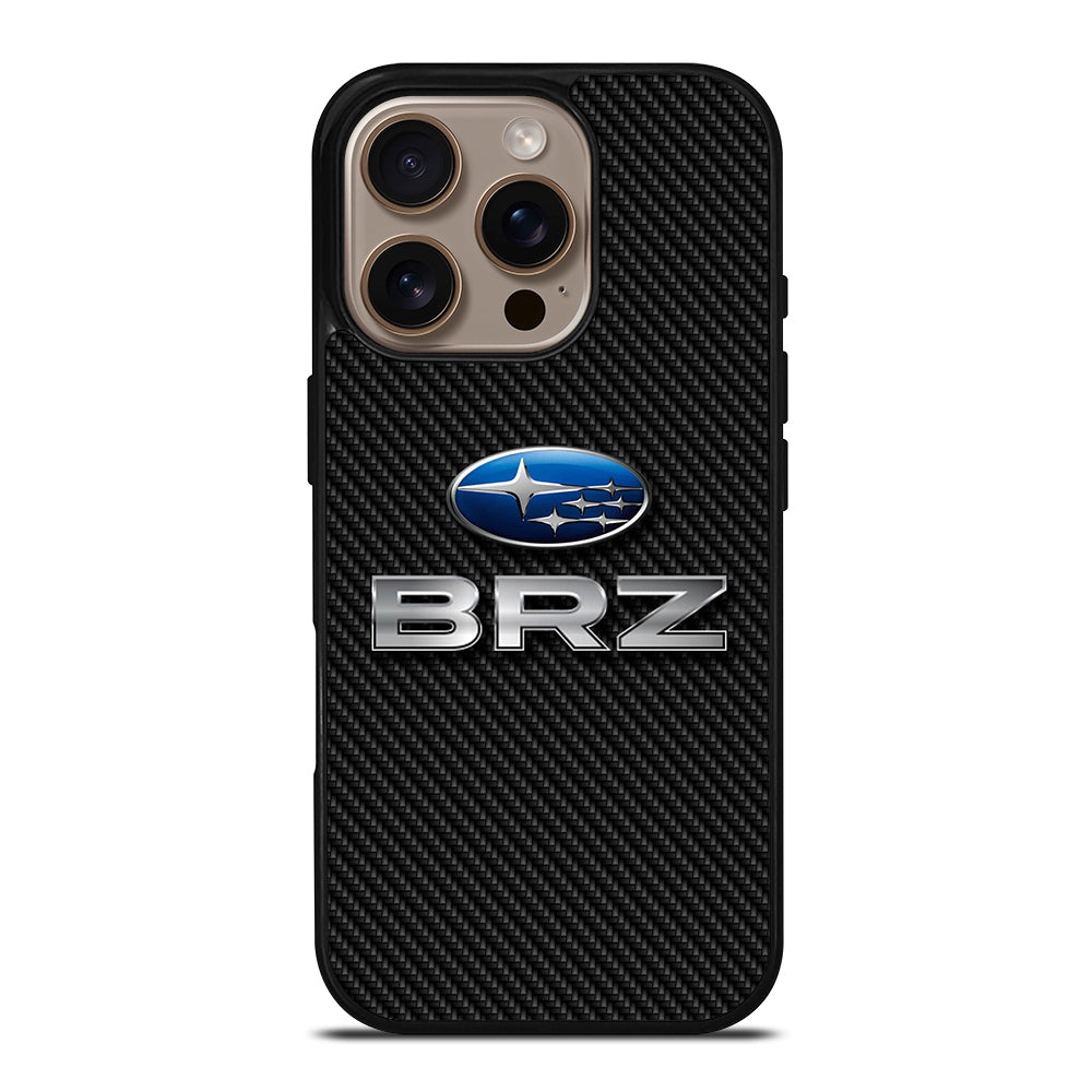 SUBARU BRZ CARBON LOGO iPhone 16 Pro Case Cover