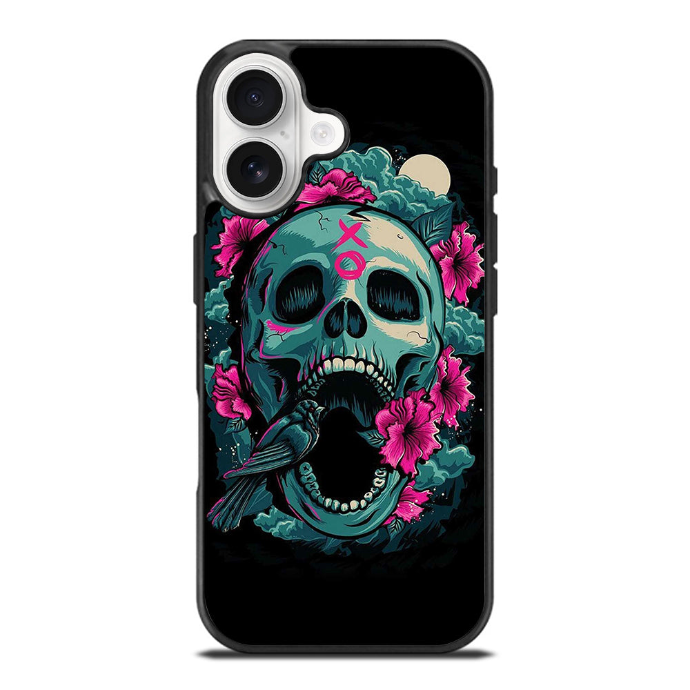 SUGAR SKULL FLOWER iPhone 17 Case Cover
