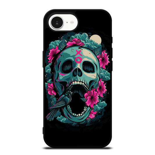 SUGAR SKULL FLOWER iPhone 16e Case Cover