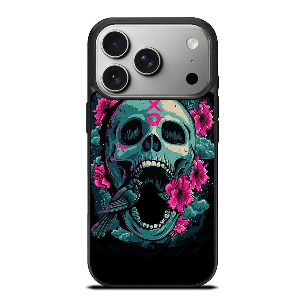 SUGAR SKULL FLOWER iPhone 17 Pro Case Cover