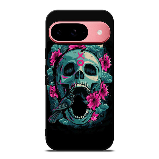 SUGAR SKULL FLOWER Google Pixel 9 Case Cover
