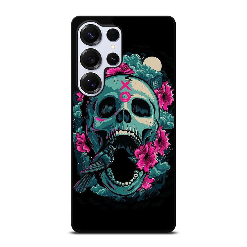 SUGAR SKULL FLOWER Samsung Galaxy S25 Ultra Case Cover