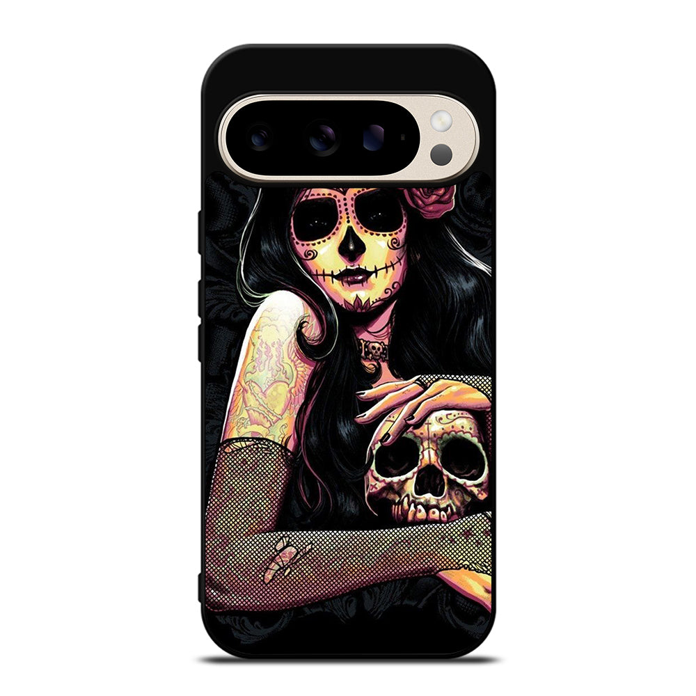 SUGAR SKULL GIRL Google Pixel 9 Pro Case Cover