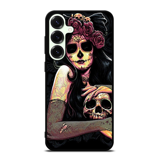 SUGAR SKULL GIRL Samsung Galaxy S26 Plus Case Cover