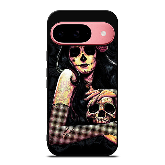 SUGAR SKULL GIRL Google Pixel 9 Case Cover