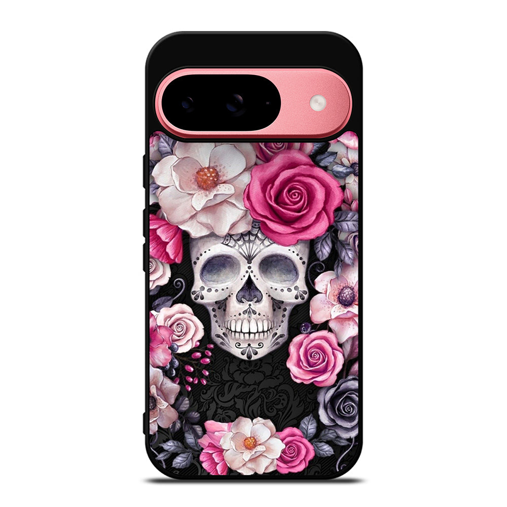 SUGAR SKULL ROSE Google Pixel 9 Case Cover