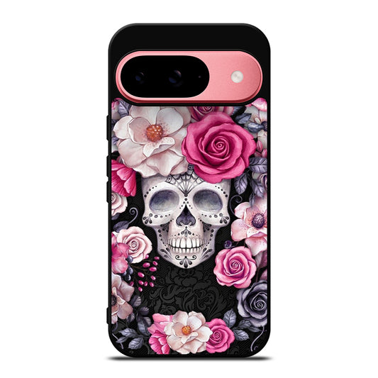 SUGAR SKULL ROSE Google Pixel 9 Case Cover