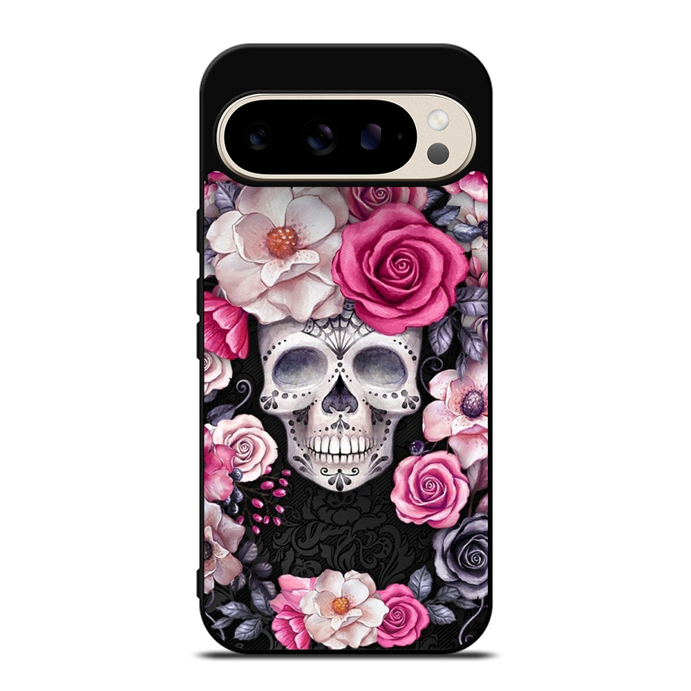 SUGAR SKULL ROSE Google Pixel 9 Pro Case Cover