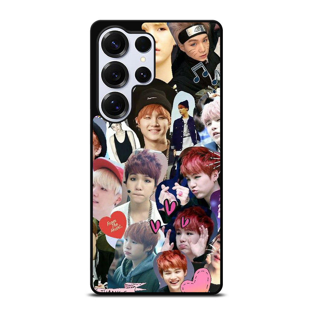 SUGA BTS COLLAGE Samsung Galaxy S26 Ultra Case Cover