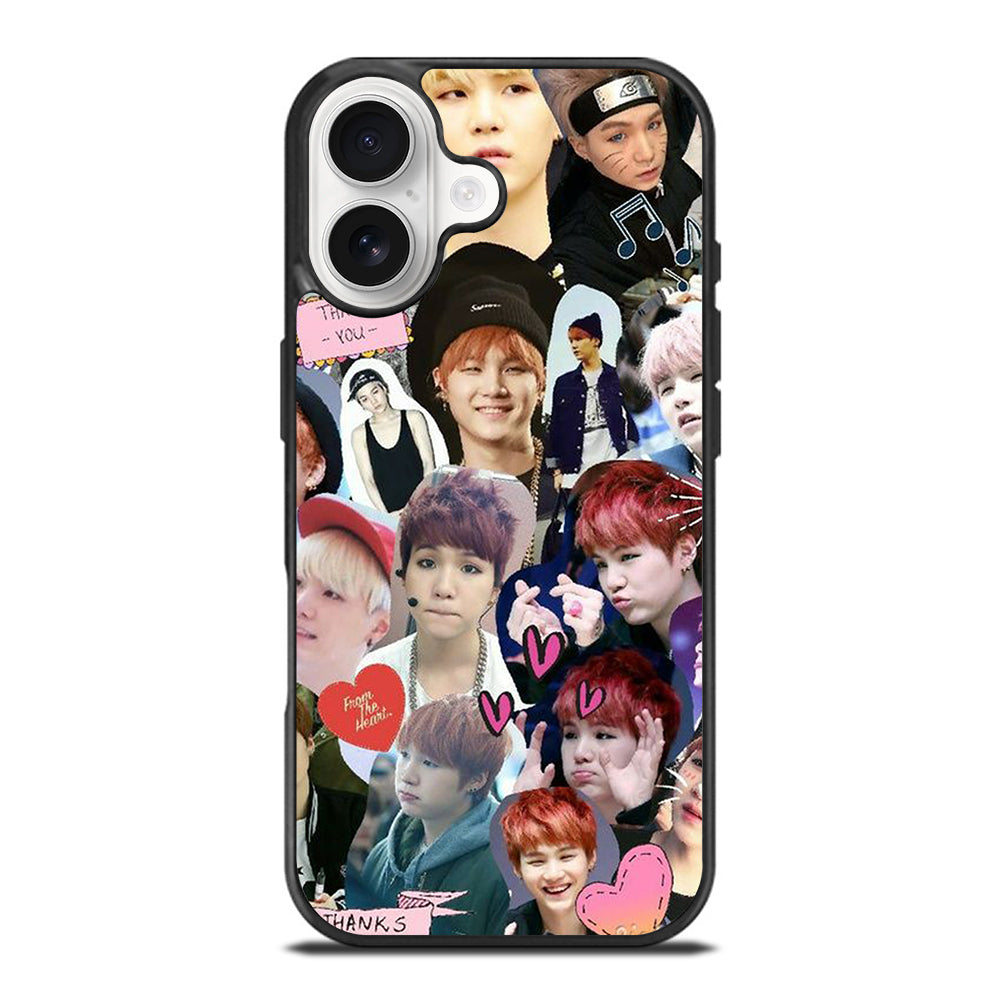 SUGA BTS COLLAGE iPhone 17 Case Cover