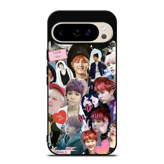SUGA BTS COLLAGE Google Pixel 9 Pro Case Cover