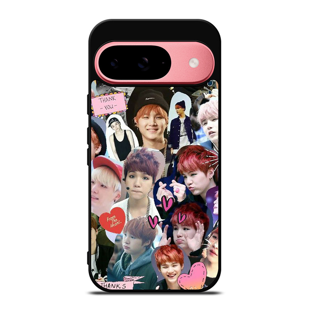 SUGA BTS COLLAGE Google Pixel 9 Case Cover