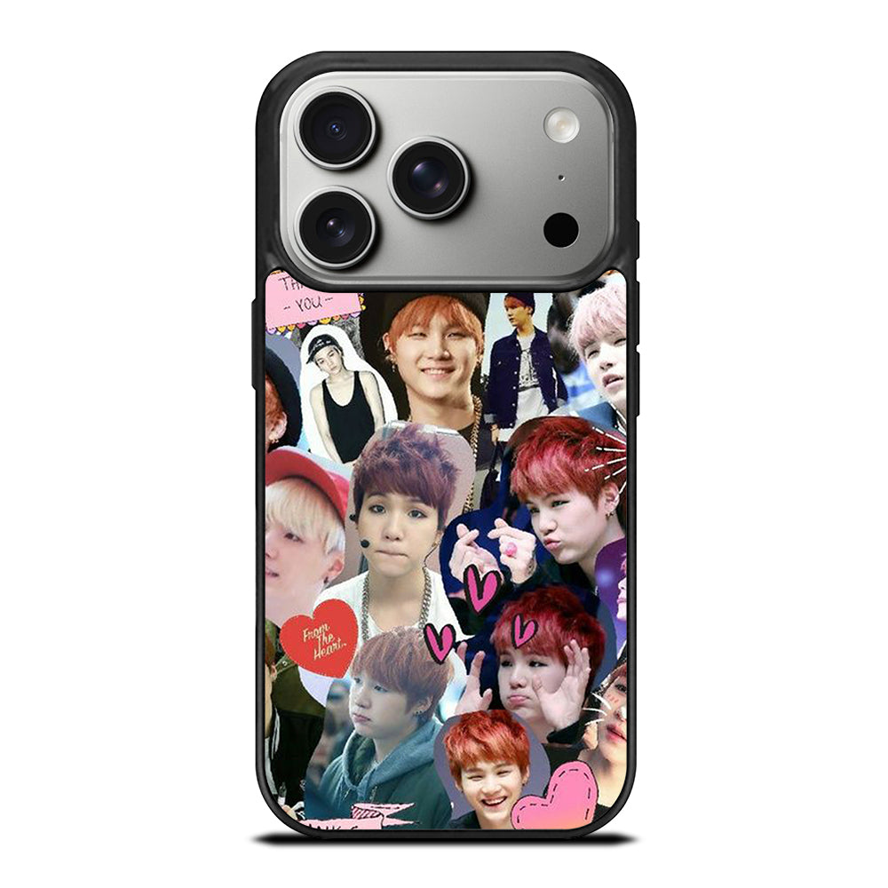 SUGA BTS COLLAGE iPhone 17 Pro Case Cover