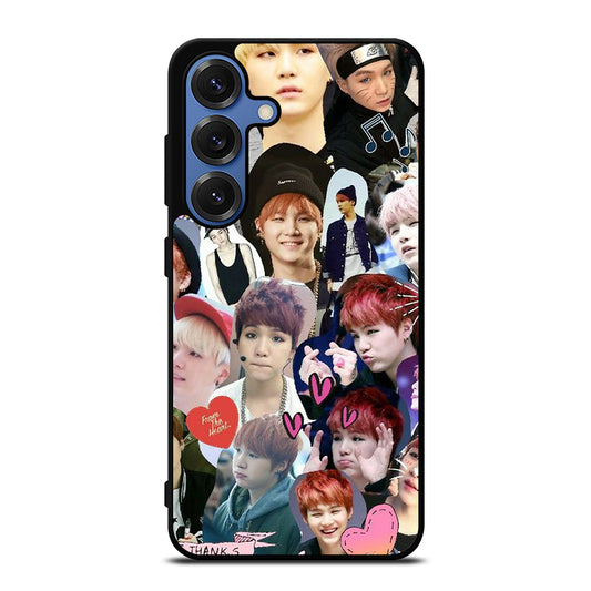 SUGA BTS COLLAGE Samsung Galaxy S25 Case Cover