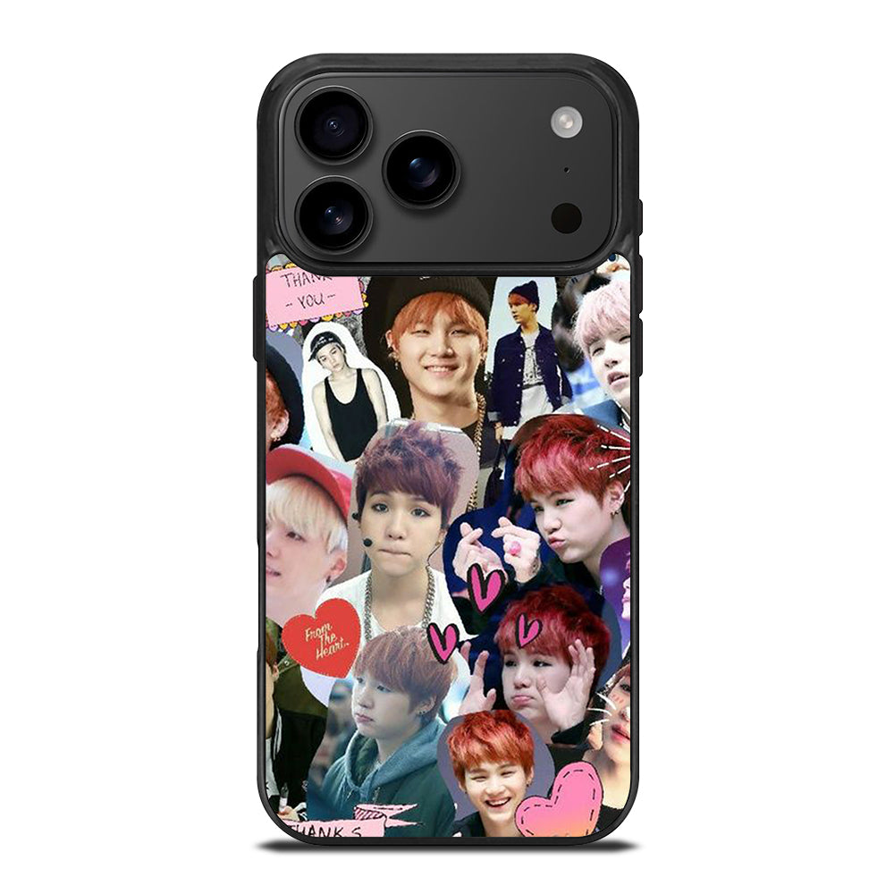 SUGA BTS COLLAGE iPhone 17 Pro Max Case Cover